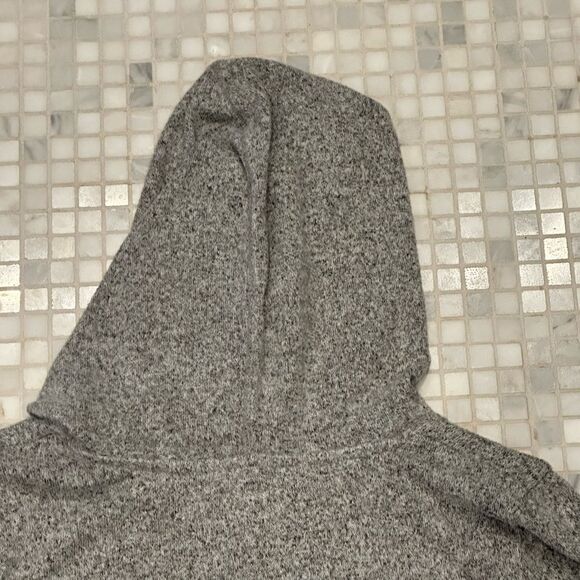 Z by Zella Girls Heathered Gray Hoodie Sweater - Picture 3 of 7